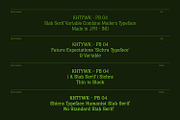 Sichra Typeface - Relaxed Slab Serif, a Slab Serif Font by Khoir (Thumbnail 2 of 13)