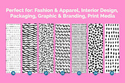 Hand Drawn Ink Patterns, a Pattern Graphic by 35lab (Thumbnail 5 of 9)