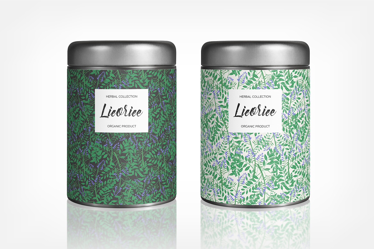 Licorice set and seamless pattern, a Decorative Illustration by Good Studio (Photo 5 of 5)