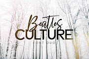 Beatles Culture - Font Duo, a Script Font by Olexstudio (Thumbnail 1 of 8)