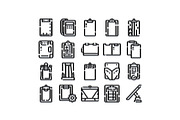 Clipboard and document icon set, an Object Graphic by pikepicture (Thumbnail 1 of 3)