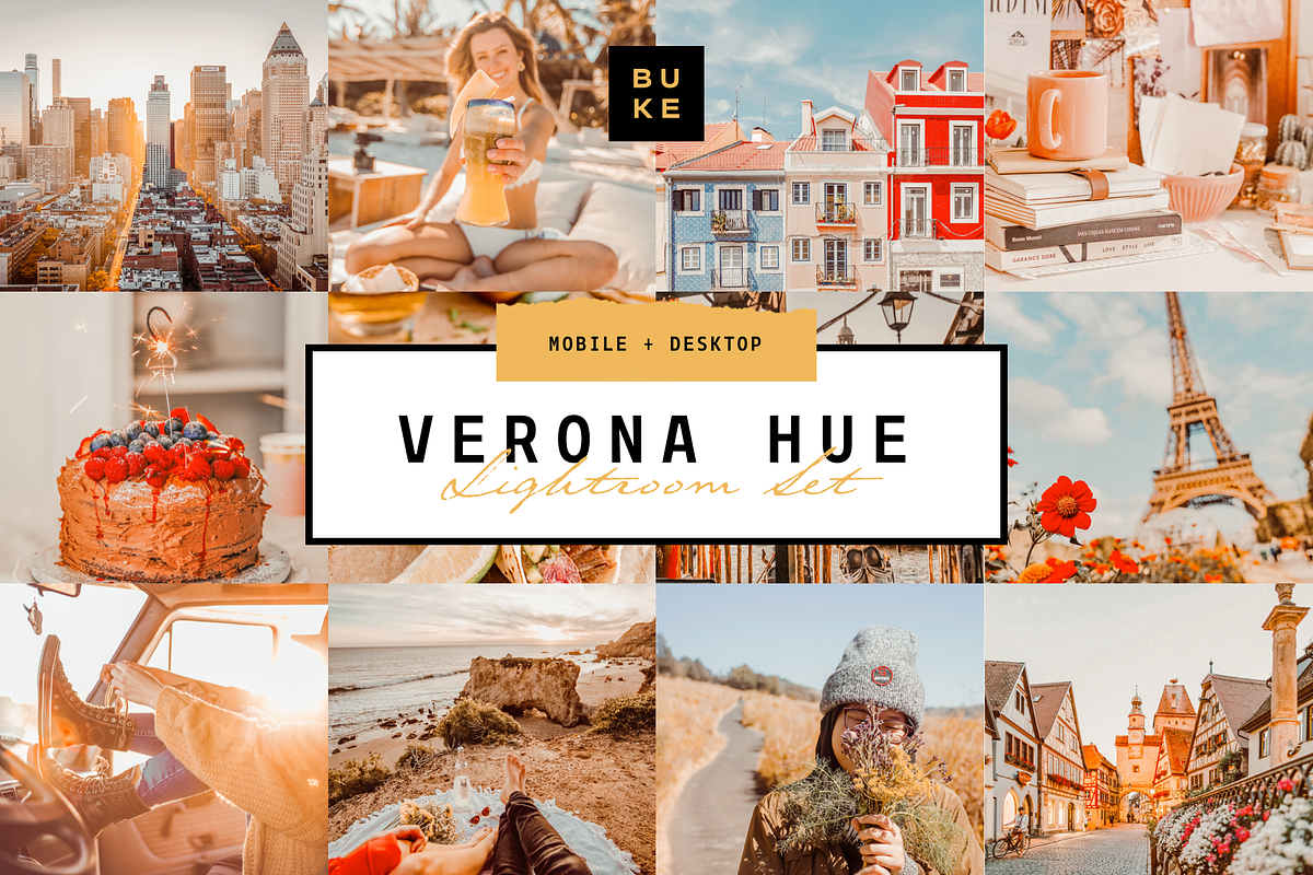Verona Hue Lightroom Preset Bundle, a Preset Add-On by SHOOM HOUSE (Photo 1 of 10)