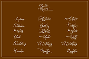 Beutiq Moment - Chic Signature, a Script Font by Joko Setiono (Thumbnail 8 of 9)