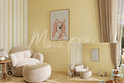 MIA | Cute Nursery Frame Mockup Set, a Household Mockup by SoleilHomeMockups (Thumbnail 8 of 13)