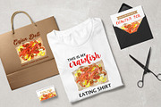 Crawfish Boil Illustration, a Food Illustration by Dora Katona (Thumbnail 2 of 3)