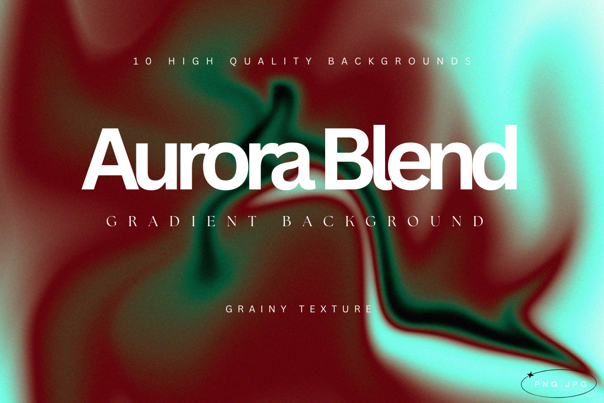 Aura Gradient Grainy Backgrounds, a Background Graphic by presetsroom (Photo 8 of 10)