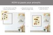 MODERN KITCHEN Wall&Frame Mockup, a Print Template by MyHomeMockups (Thumbnail 6 of 7)
