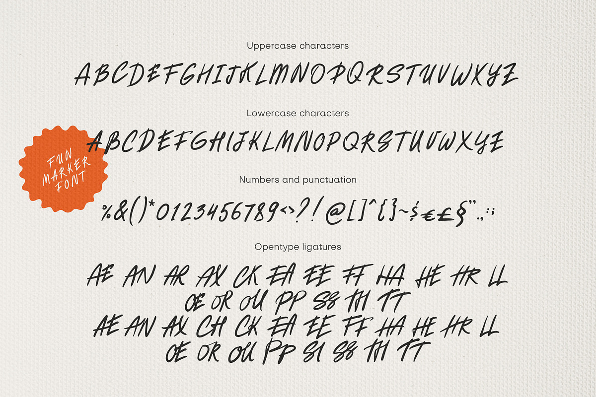 Fun marker Font and Doodles, a Handwritten Font by iStar Design (Photo 12 of 13)