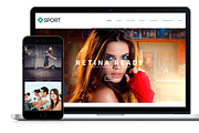 Sport Team & Athlete WordPress Theme, a WordPress Template by Visualmodo (Thumbnail 1 of 21)