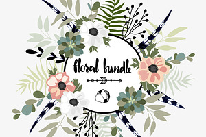 60%OFF Flowers Bundle 480 Elements