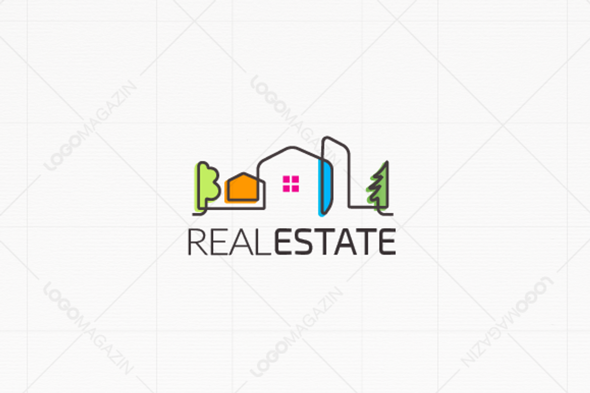 Real Estate Logo Template, a Branding & Logo Template by LogoBuy (Photo 2 of 4)