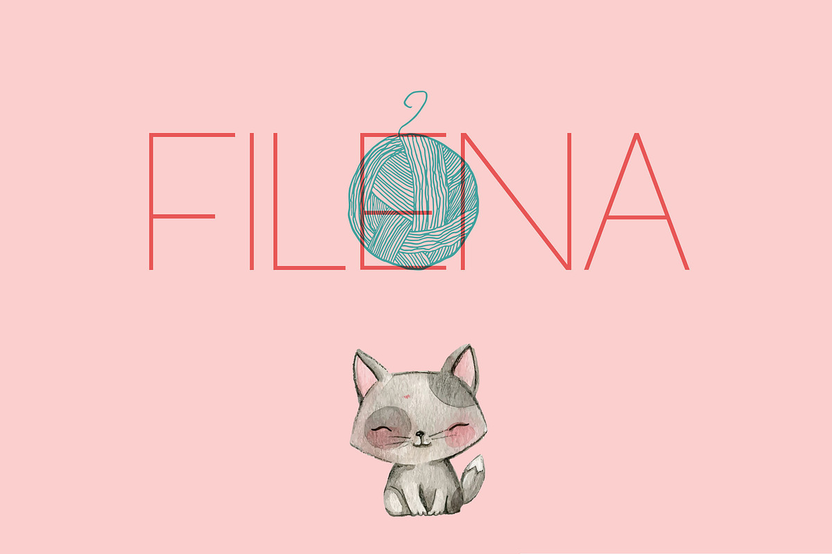 Elegant - Font Collection - 7 Fonts, a Sans Serif Font by CorgiAstronaut (Photo 35 of 41)