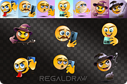 Vector illustration of an Emoticons, an Emoji Icon by regalDRAW (Thumbnail 1 of 11)