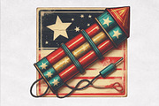 Rustic 4th of July Sublimation, an Illustration by Designking (Thumbnail 2 of 4)