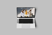 Laptop Mockup, a Wearable Device Mockup by AnasStudio (Thumbnail 5 of 5)