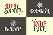 Christmas Moonday - All Caps Serif, a Serif Font by Airotype (Thumbnail 9 of 12)