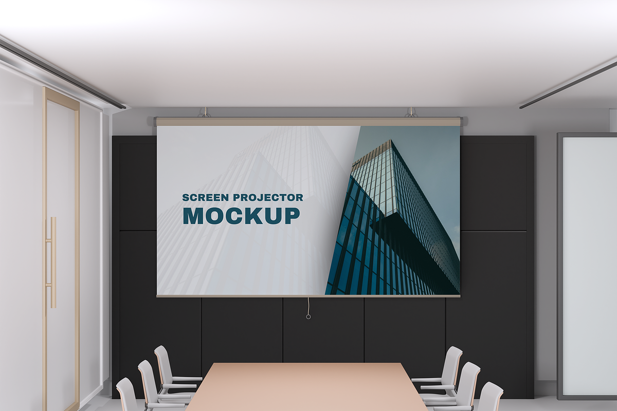 Screen Projector Mockup, a Wearable Device Mockup by xavier_studio (Photo 3 of 5)