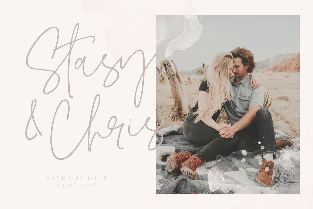Montpellier | Signature Font preview 6