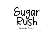 Sugar Rush | Fun Handwritten Font, a Font by KA Designs (Thumbnail 1 of 11)