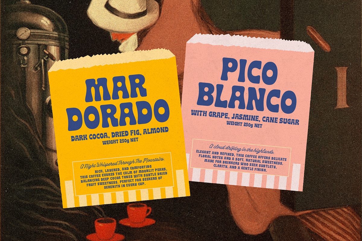 TNSC Coffee & Waffle - Font Duo!, a Sans Serif Font by The Native Saint Club (Photo 3 of 14)