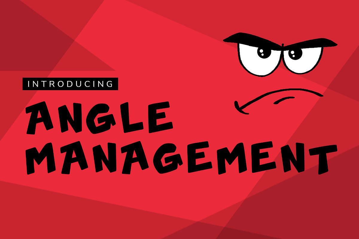 Angle Management, a Sans Serif Font by OMG IT'S LINDZ (Photo 1 of 6)