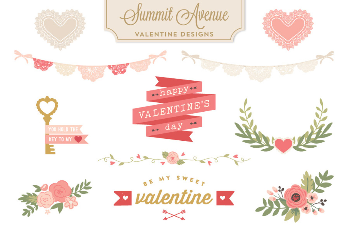 Valentine Design Bundle PNG files, an Illustration by Summit Avenue (Photo 1 of 5)