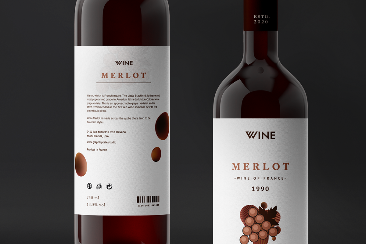 Product Labels • Wine, a Stationery Template by TheFeture (Photo 6 of 10)