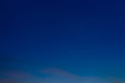 Color gradient on the sky.