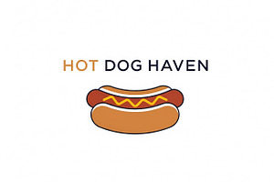 Hot Dog Logo, a Branding & Logo Template by Logocreative
