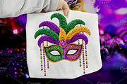 Mardi Gras Mask PNG, an Illustration by Canvas Craft (Thumbnail 1 of 6)