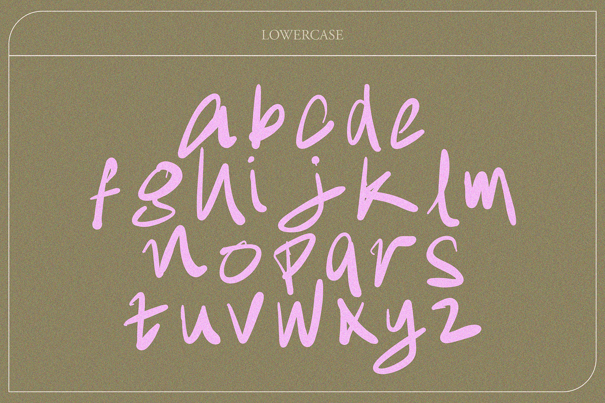 NEW SIQON — Raw Brush, a Handwritten Font by Enxyclo Studio (Photo 11 of 15)