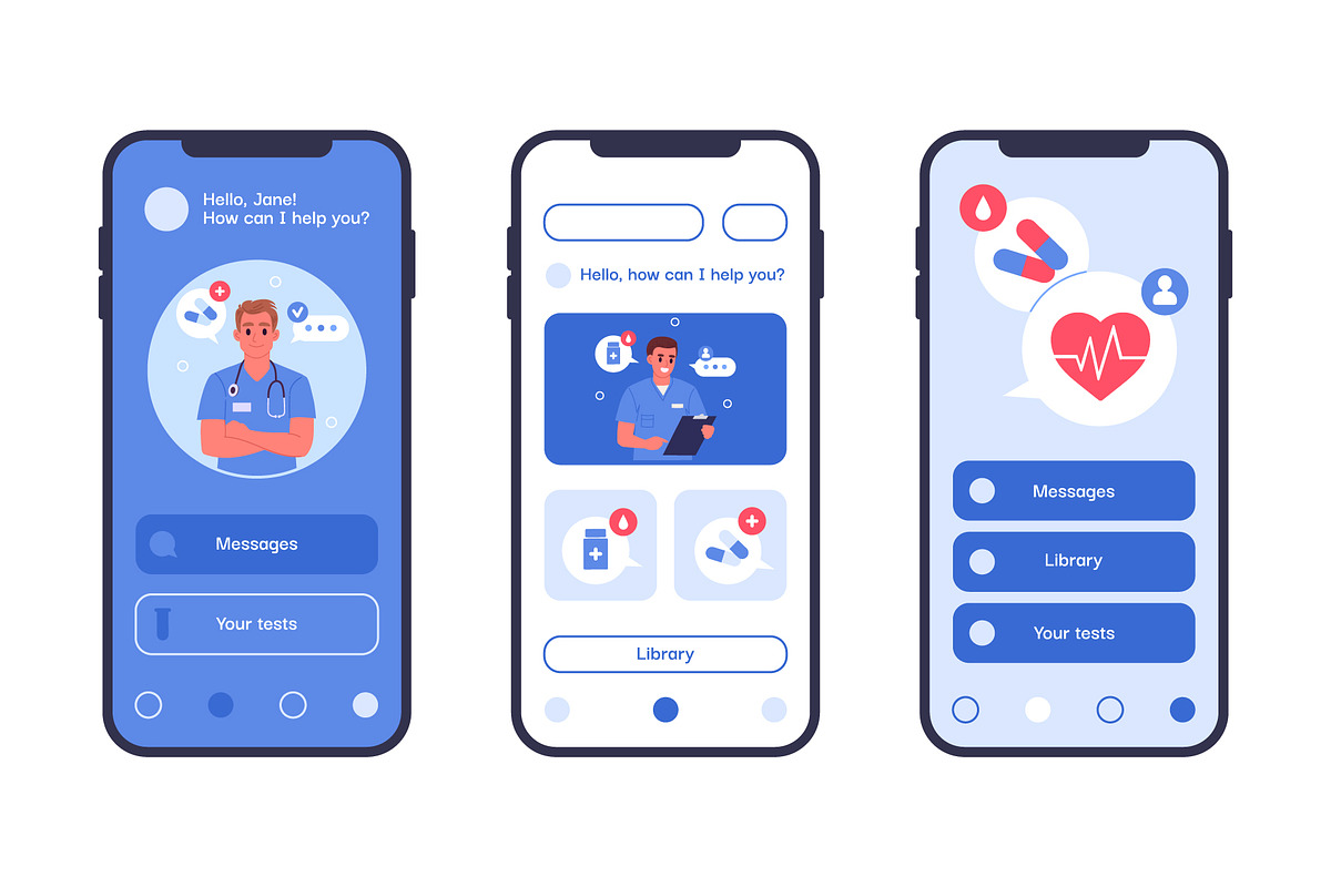 Medical doctors, a Person Illustration by GreenSky (Photo 3 of 4)