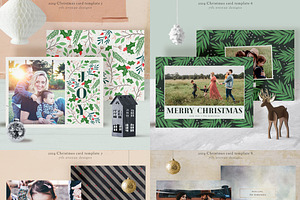 Christmas Card Templates V.4