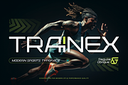 Trainex, a Sans Serif Font by Artisan Themes (Thumbnail 1 of 12)