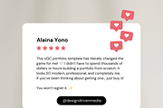 Ugc Portfolio | Ugc Website Template, a Social Media Template by Design Driven Media (Thumbnail 11 of 12)