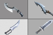Fantasy Melee Weapons Collection, an Object 3D Model by GamePoly (Thumbnail 4 of 44)