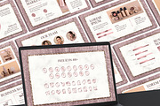 Beauty Rose Gold Powerpoint Template, a Presentation Template by SKY CREATION (Thumbnail 6 of 6)
