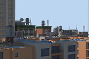 Realistic Lowpoly Simple City VR/AR, an Environmental 3D Model by NOMODOL (Thumbnail 22 of 59)