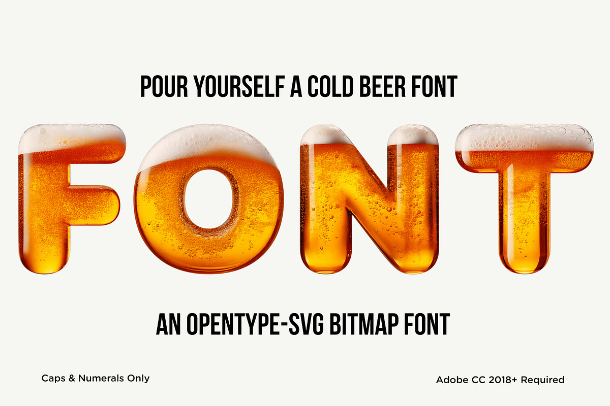 Beer, a Symbol Font by Loudoun Design Co. (Photo 1 of 6)