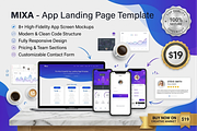 High-Converting SaaS & App Landing, a HTML Template by Themeplaza (Thumbnail 1 of 7)