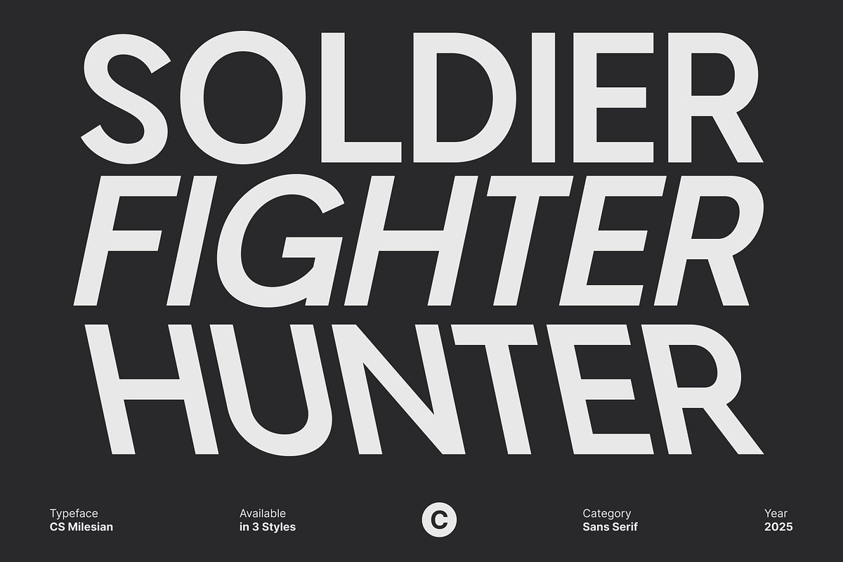 CS Milesian – Sans Serif Typeface, a Sans Serif Font by Craft Supply Co. (Photo 2 of 8)