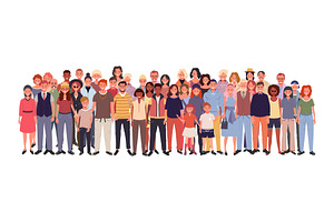 Group of diverse people
