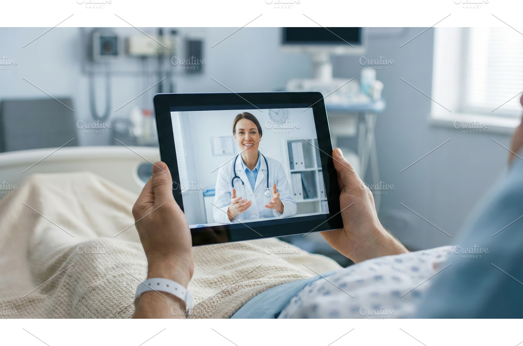 Virtual Doctor Consult, a Health & Medical Photo by CREATIVEDEF