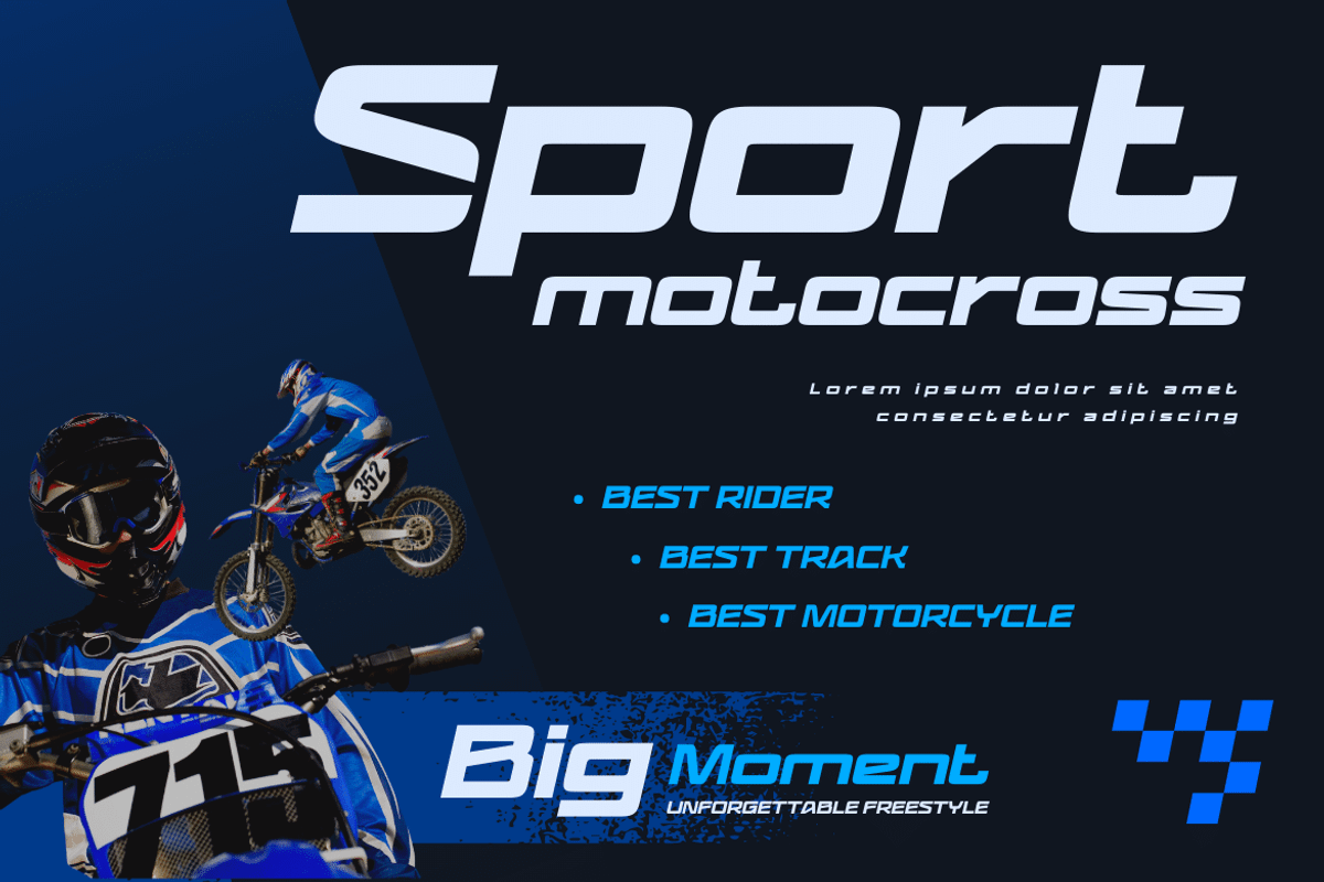 Bagiqu | Athletic Font, a Sans Serif Font by twinstd (Photo 10 of 14)
