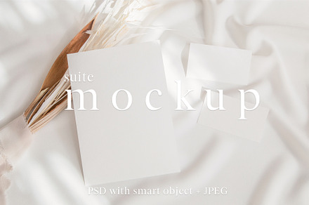 Gender Neutral Baby Suite Mockup