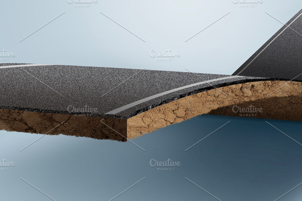 Road concept isolated, a Transportation Illustration by Nomad (Photo 3 of 4)