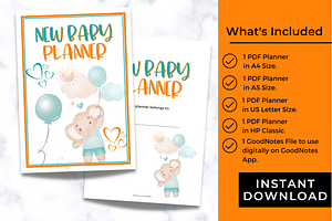 New Baby Planner - Printable