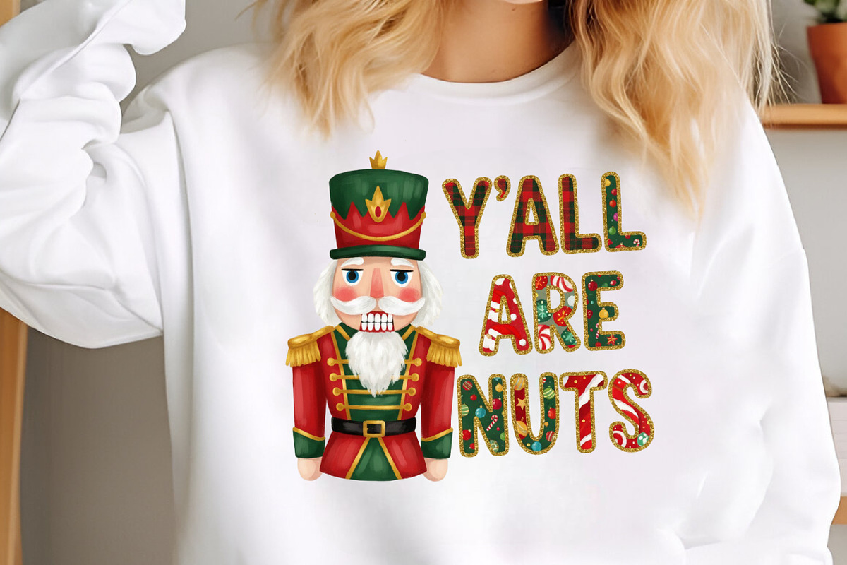 Glitter Y’all Are Nuts Nutcracker, an Illustration by SinaCreation (Photo 4 of 7)