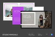 VIRAEL - Simple Powerpoint Template, a Social Media Template by Studio Manuals (Thumbnail 1 of 8)