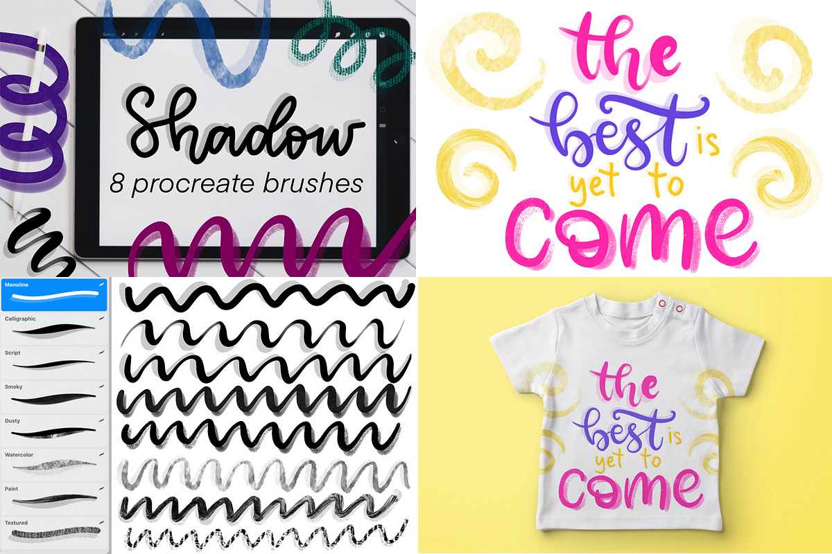 Procreate 500+ Brushes Bundle, a Brush Add-On by Almazova Dolzhenko (Photo 13 of 21)